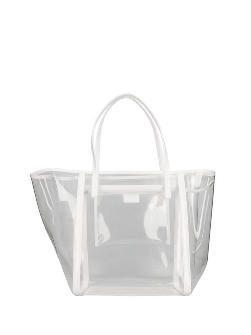 Borsa in plexi BY FAR | 195202BIANCO